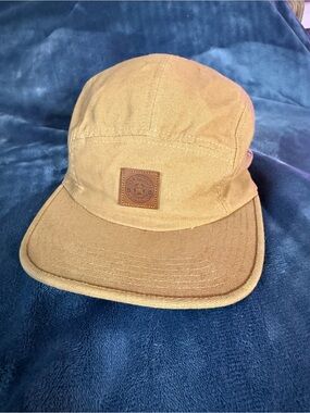 Obey Brown/Tan Five-Panel Cotton Hat